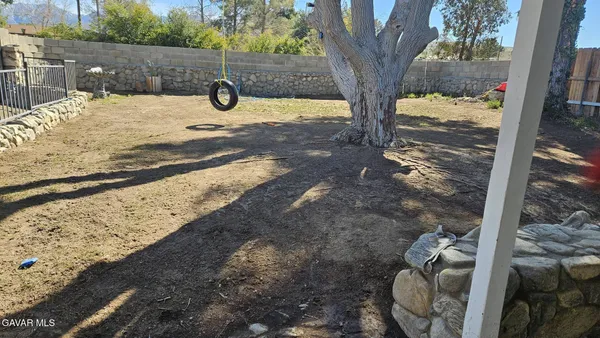 a view of swimming pool from a outdoor space