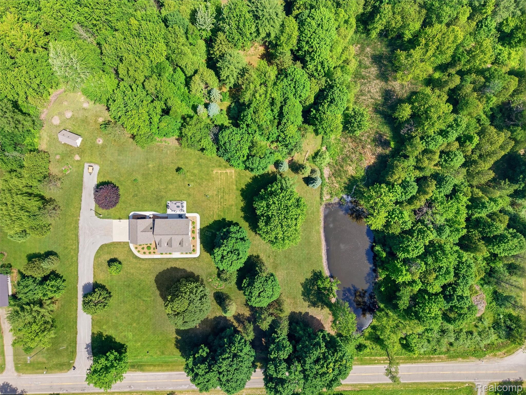 5449 Lum Road Attica, MI 48412 - Photo 10 of 82 Aerial view