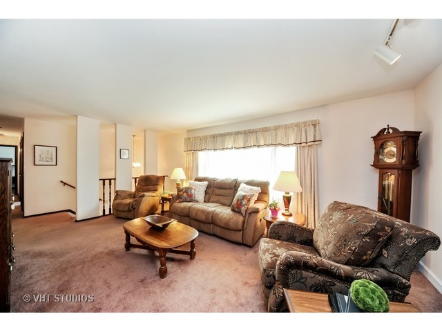 439 Weidner Road Buffalo Grove, IL 60089 - Photo 3 of 23 a living room with furniture a rug and a window