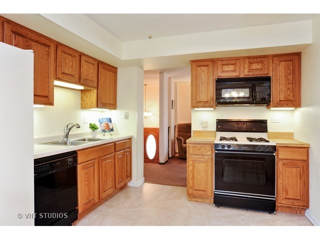 439 Weidner Road Buffalo Grove, IL 60089 - Photo 6 of 23 a kitchen with stainless steel appliances a stove a sink and a microwave