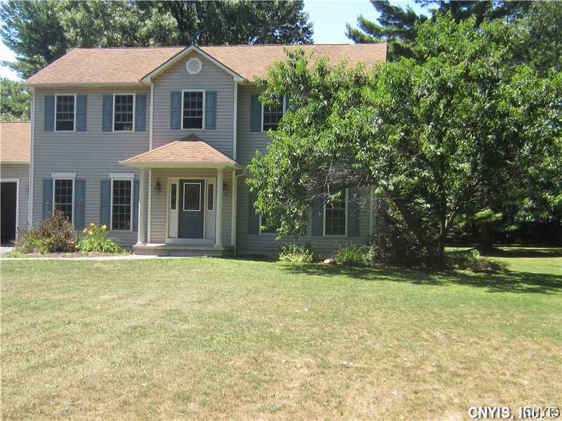Exterior Front. On 3/4 acres