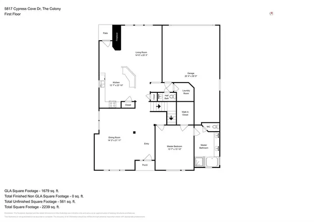 a picture of floor plan