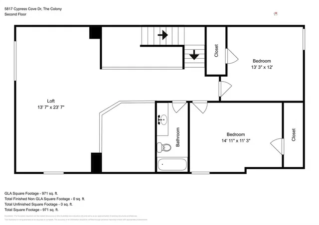 $2,640 | 5817 Cypress Cove Drive, The Colony, TX 75056