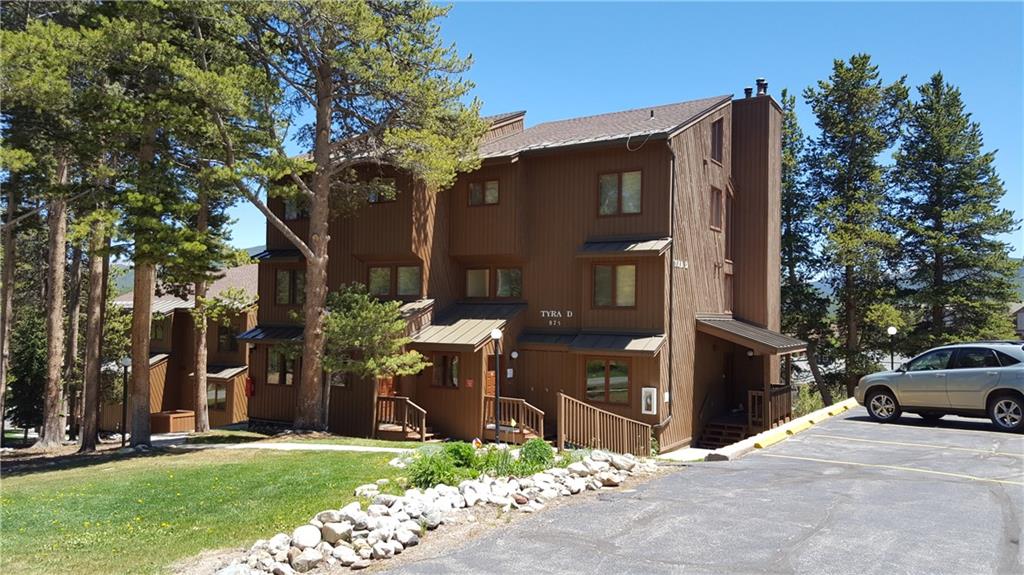 875 4 O Clock Road, Unit D1 Breckenridge, CO 80424 - Photo 6 of 25 a view of a house with a yard