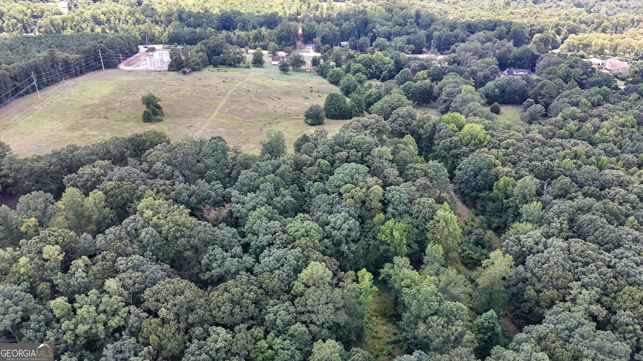 2050 North McDonough Road Griffin, GA 30223 - Photo 42 of 42 an aerial view of residential houses with outdoor space