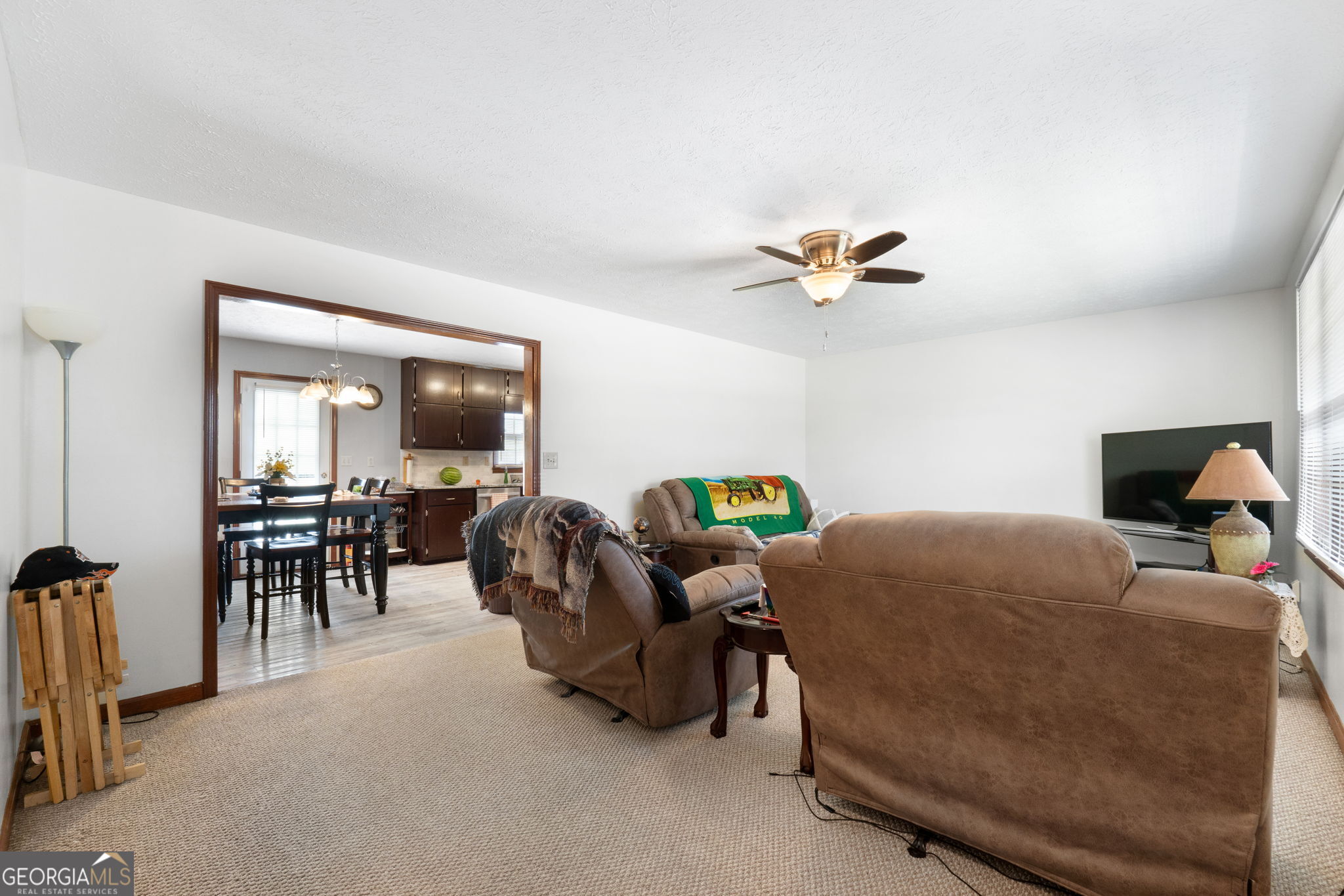 2050 North McDonough Road Griffin, GA 30223 - Photo 6 of 42 a living room with furniture and a flat screen tv