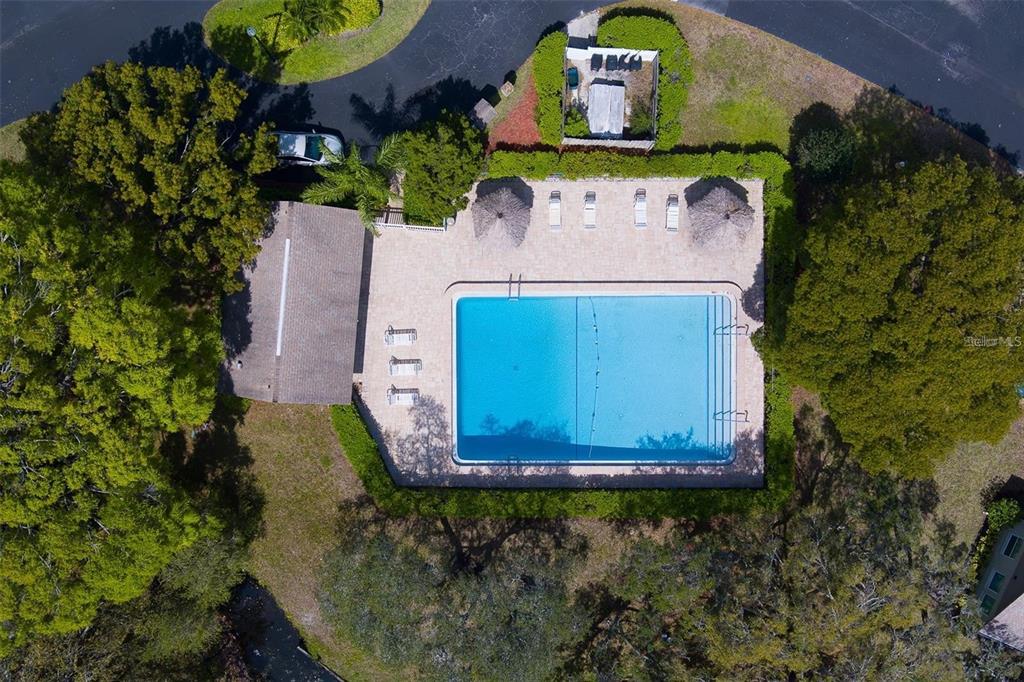 2826 Rampart Circle Clearwater, FL 33761 - Photo 29 of 30 an aerial view of a house