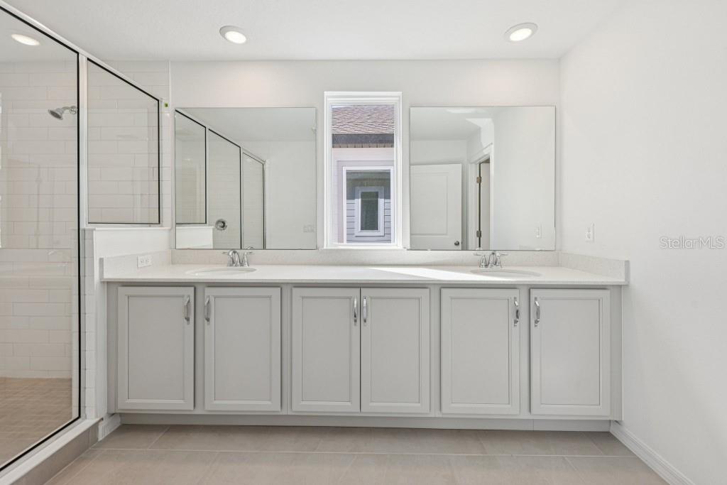 30121 Misty Pnes Road Mount Dora, FL 32757 - Photo 39 of 55 a bathroom with a sink and a mirror