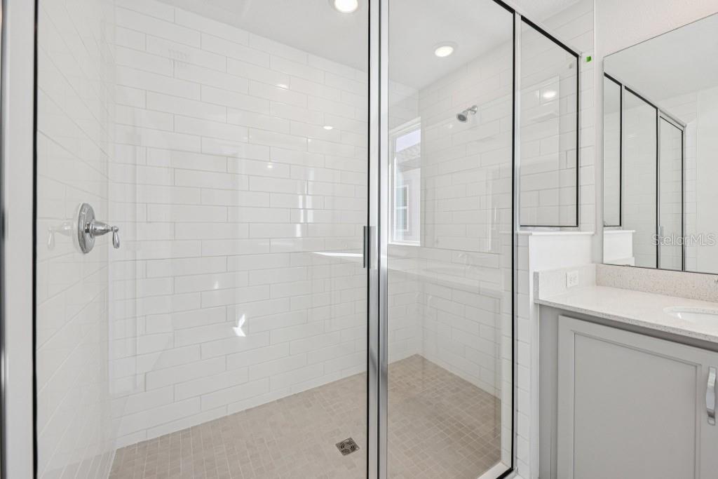 30121 Misty Pnes Road Mount Dora, FL 32757 - Photo 41 of 55 a bathroom with a shower and a glass door