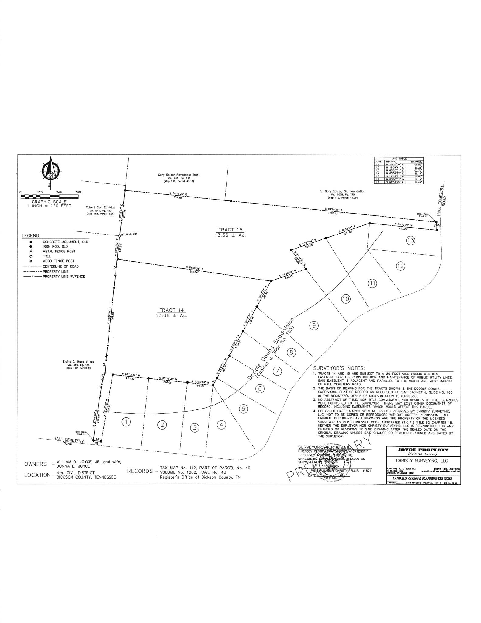 0 Hall Cemetery Rd-tract 15 Burns, TN 37029 - Photo 1 of 1 Gallery Image 1