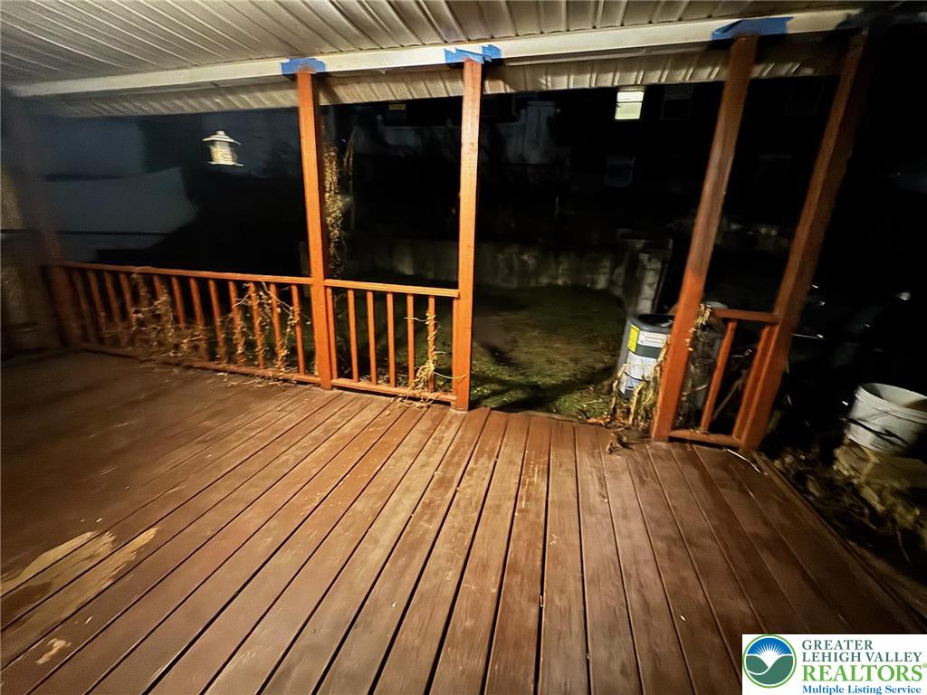 2336 3rd Street Wilson, PA 18042 - Photo 25 of 29 a view of deck with wooden floor and outdoor space