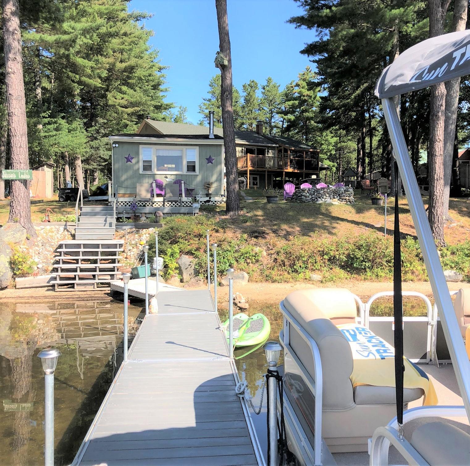 163 Poverty Pond Road Newfield, ME 04095 - Photo 27 of 40 cabin facing lake