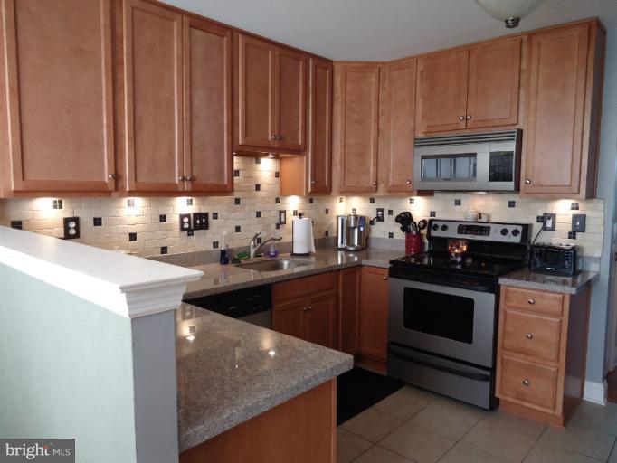 501 Prospect Boulevard, Unit A25 Frederick, MD 21701 - Photo 6 of 14 a kitchen with a sink stove and microwave