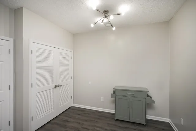 wooden floor in an empty room