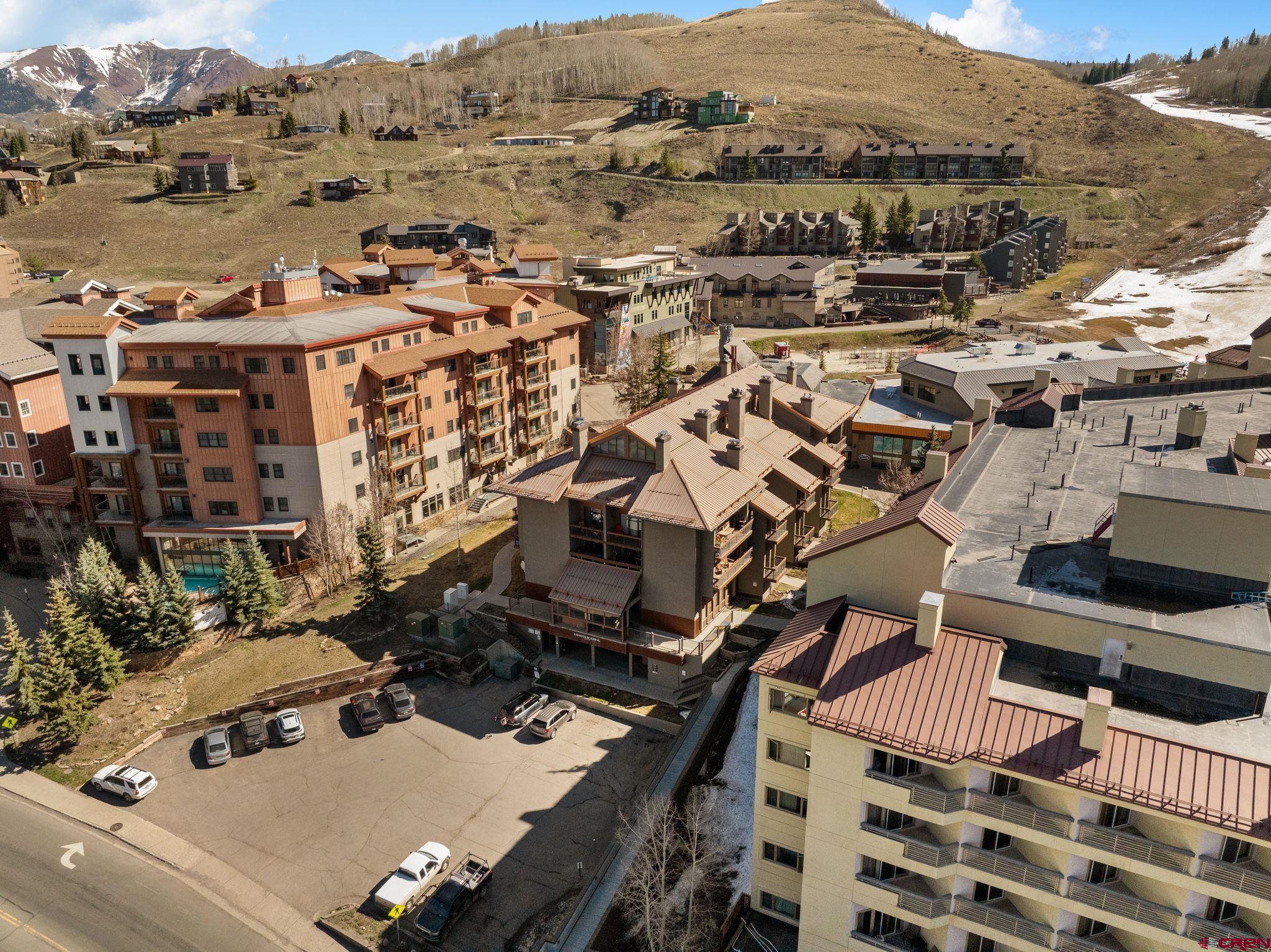 11 Emmons Road, Unit 433 Crested Butte, CO 81225 - Photo 28 of 32 an aerial view of multiple house