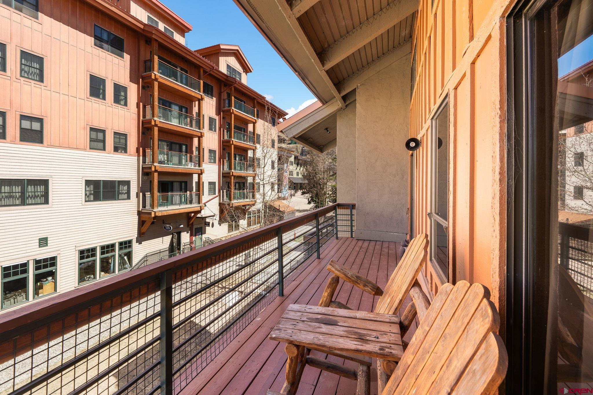 11 Emmons Road, Unit 433 Crested Butte, CO 81225 - Photo 10 of 32 a view of a building from a balcony