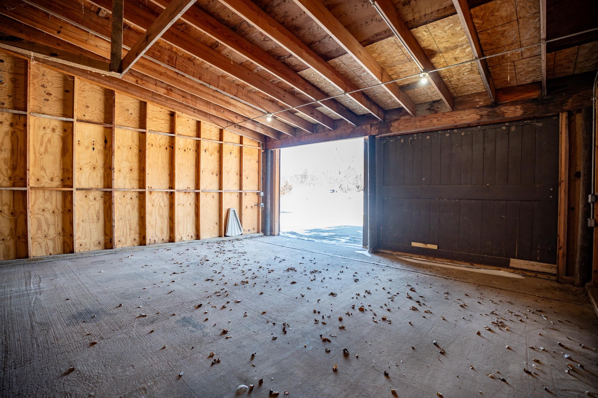18491 Caledonia Road Caledonia, IL 61011 - Photo 76 of 99 a view of a room with wooden walls