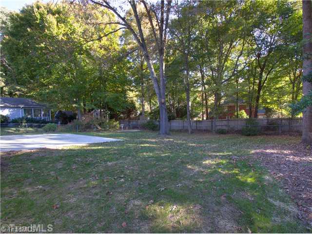 5110 Cheviot Road Greensboro, NC 27455 - Photo 14 of 16 View. Wonderful backyard with trees.