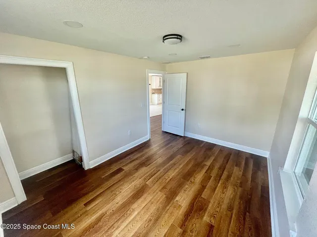 a view of wooden floor