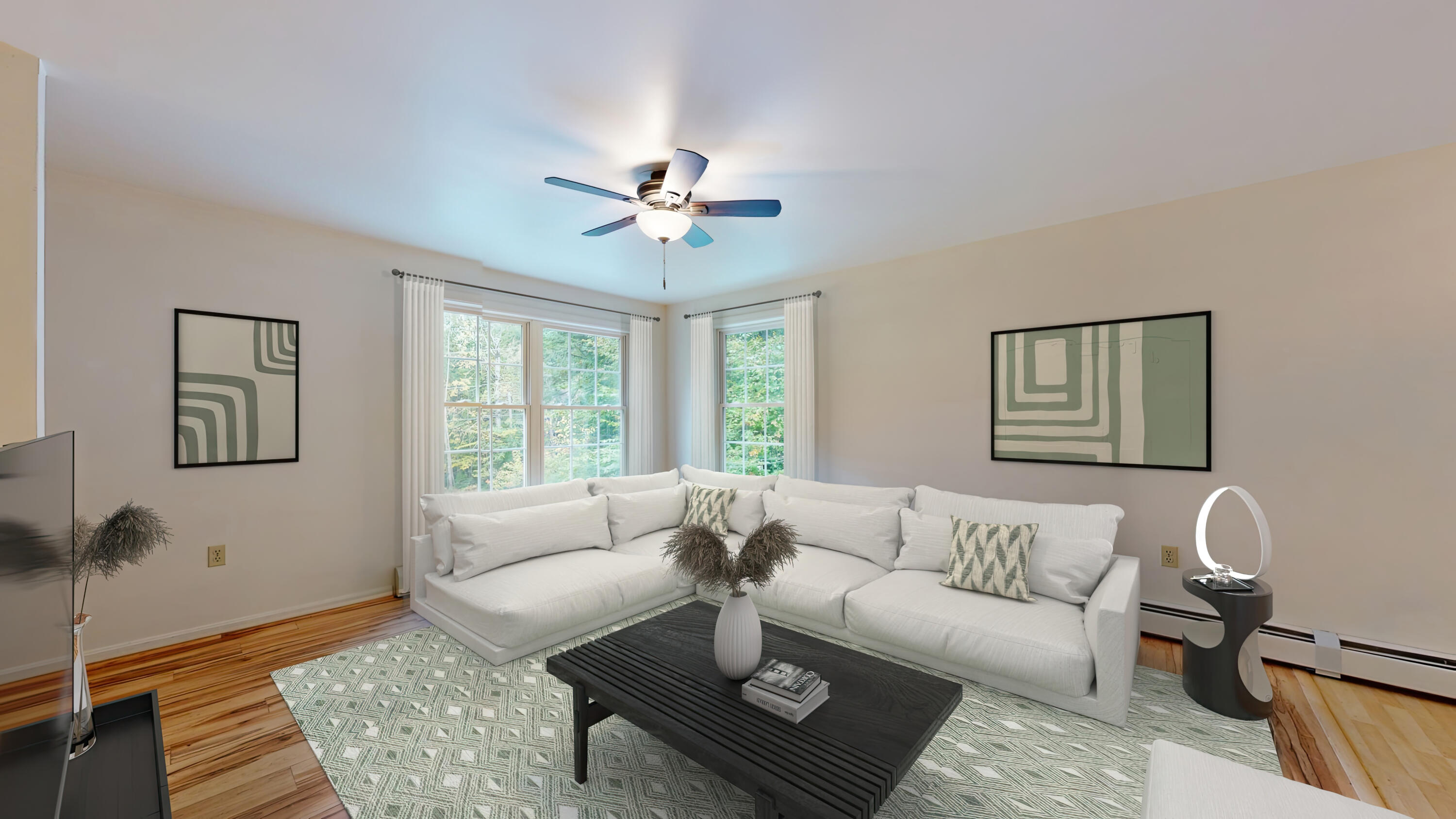 33 Hamlin Road Harrison, ME 04040 - Photo 18 of 46 living room staged