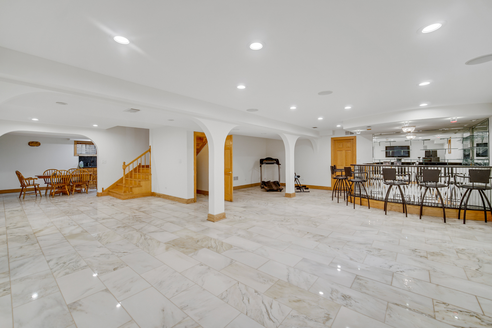 9131 Delphia Street Des Plaines, IL 60016 - Photo 13 of 14 a view of a hall with dining room
