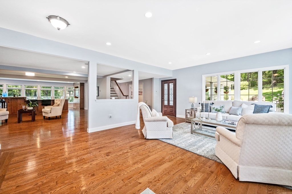 20 Stagecoach Road Topsfield, MA 01983 - Photo 6 of 42 a living room with furniture and a large window