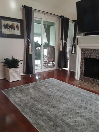 a view of a living room