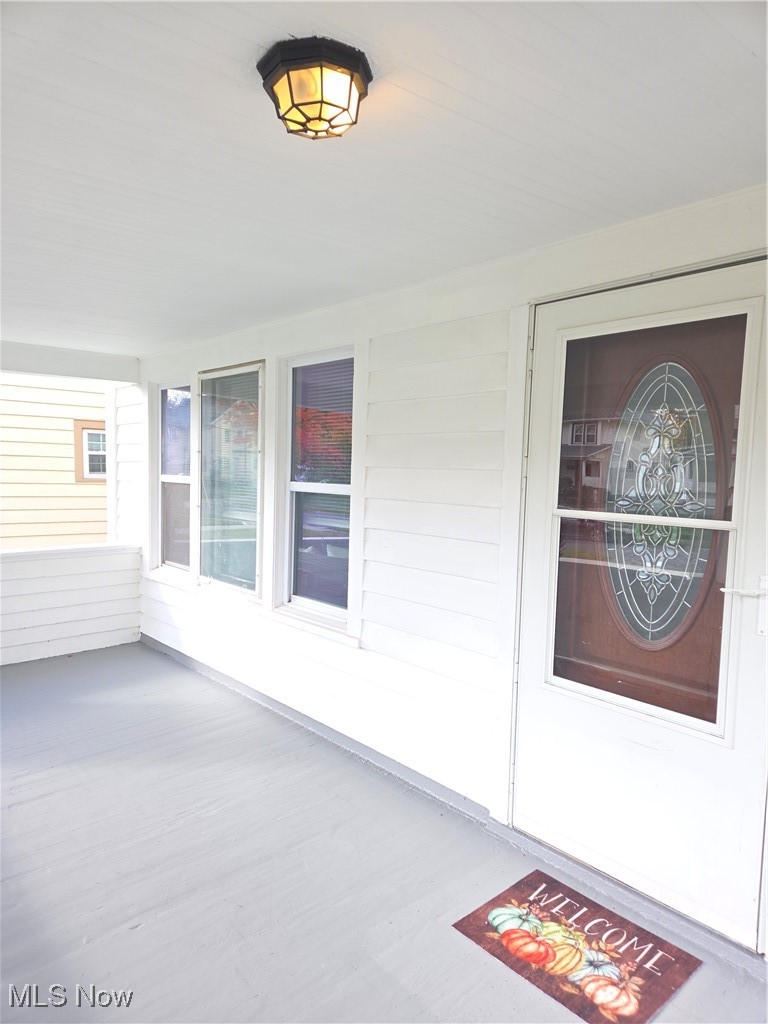 3797 Delmore Road Cleveland, OH 44121 - Photo 3 of 39 Property entrance at large front porch