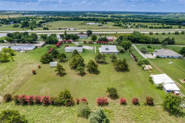 a view of a lake with a city