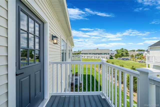 a view of city from balcony