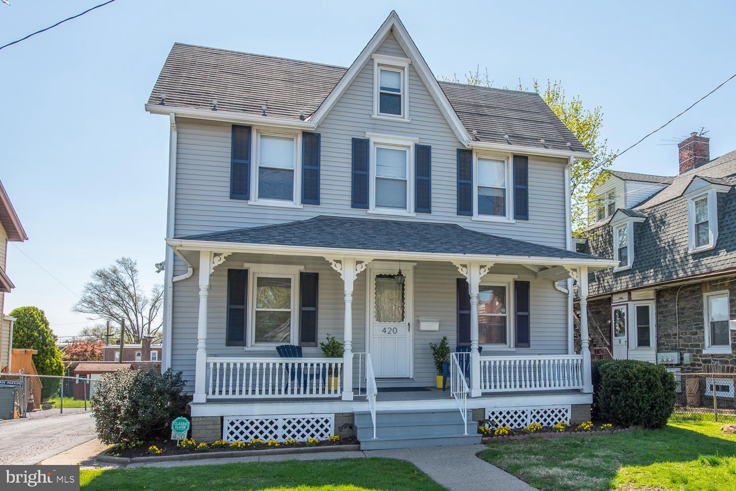 420 Darby Road Havertown, PA 19083 - Photo 1 of 21 a front view of a house with a yard