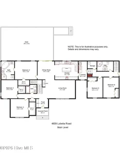 $535,000 | 4609 Lobelia Road, Vass, NC 28394