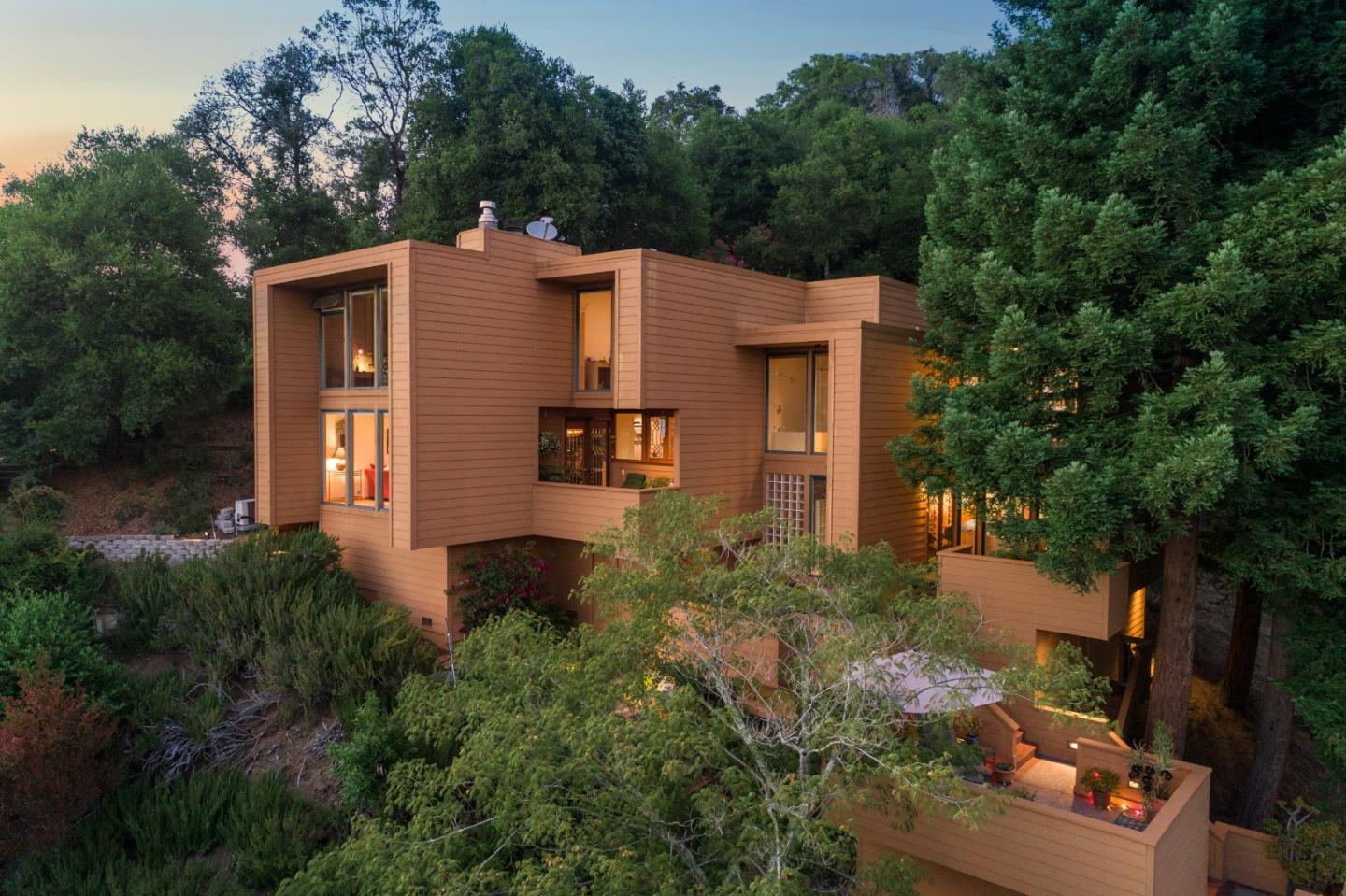 7625 Oak Ridge Road Aptos, CA 95003 - Photo 64 of 67 front view of a house with a yard