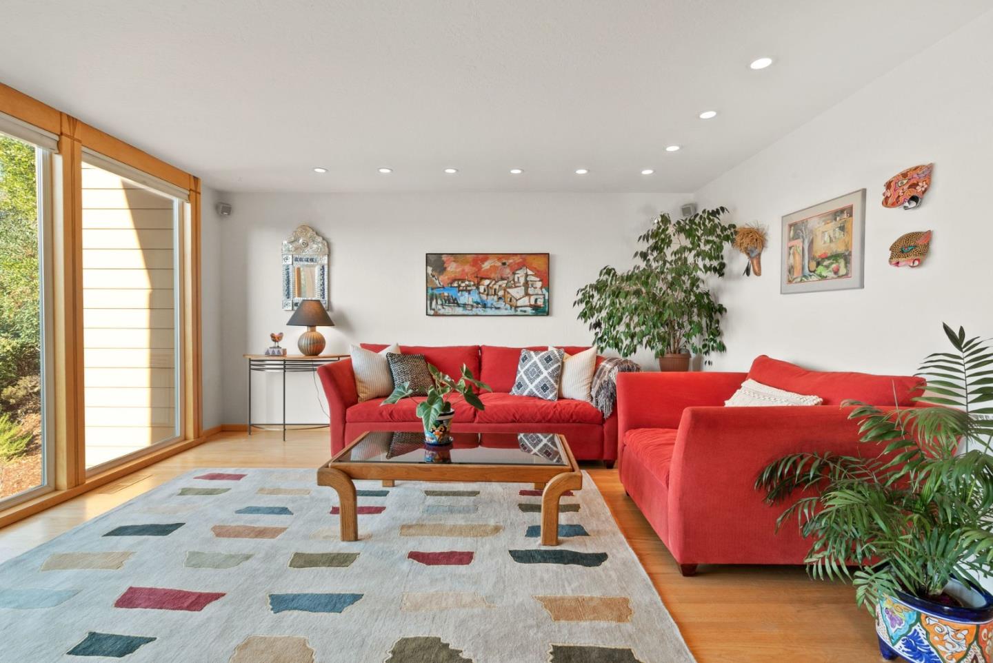 7625 Oak Ridge Road Aptos, CA 95003 - Photo 7 of 67 a living room with furniture and a large window