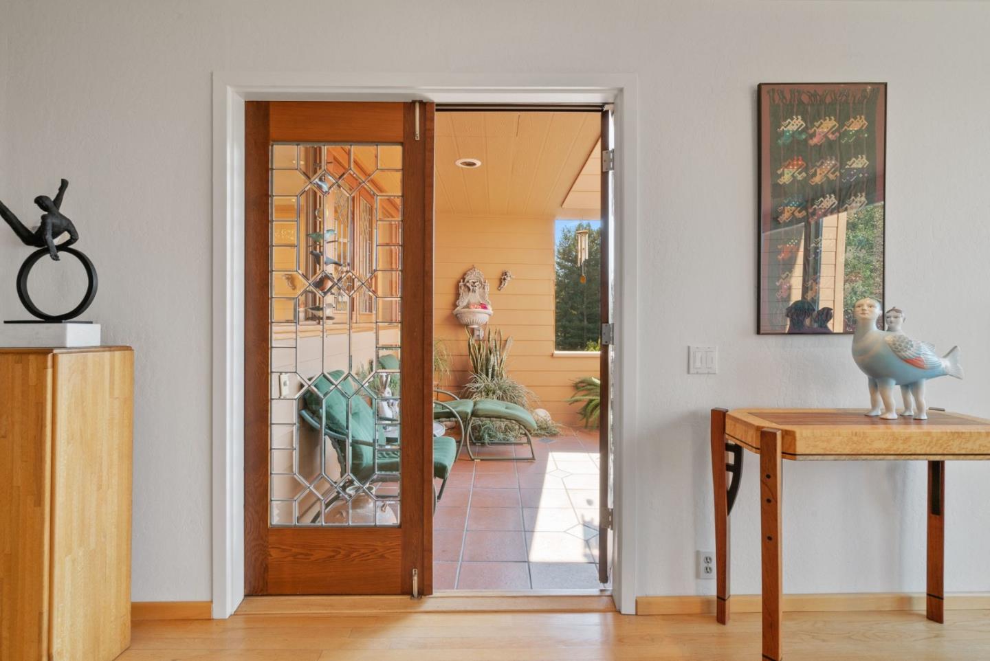 7625 Oak Ridge Road Aptos, CA 95003 - Photo 9 of 67 a view of a entryway door front of a house
