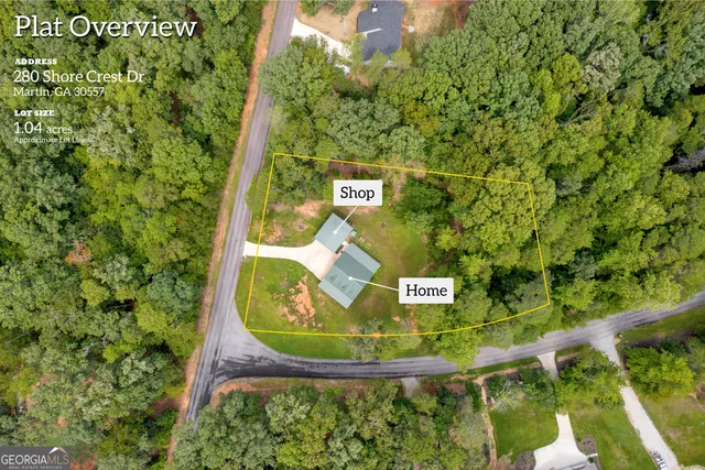 $365,000 | 280 Shore Crest Drive, Martin, GA 30557