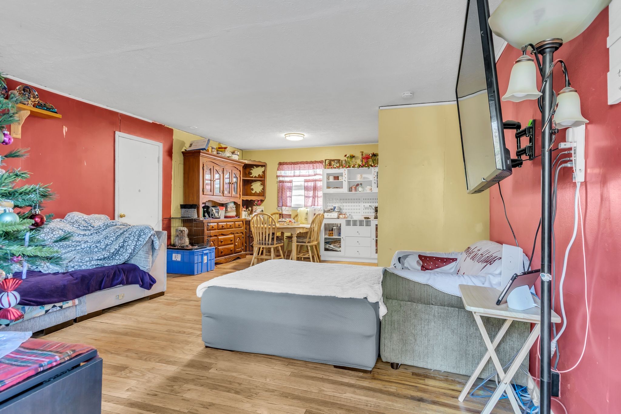 7880 Johnny Crow Road Lyles, TN 37098 - Photo 3 of 29 a living room with furniture and a floor to ceiling window