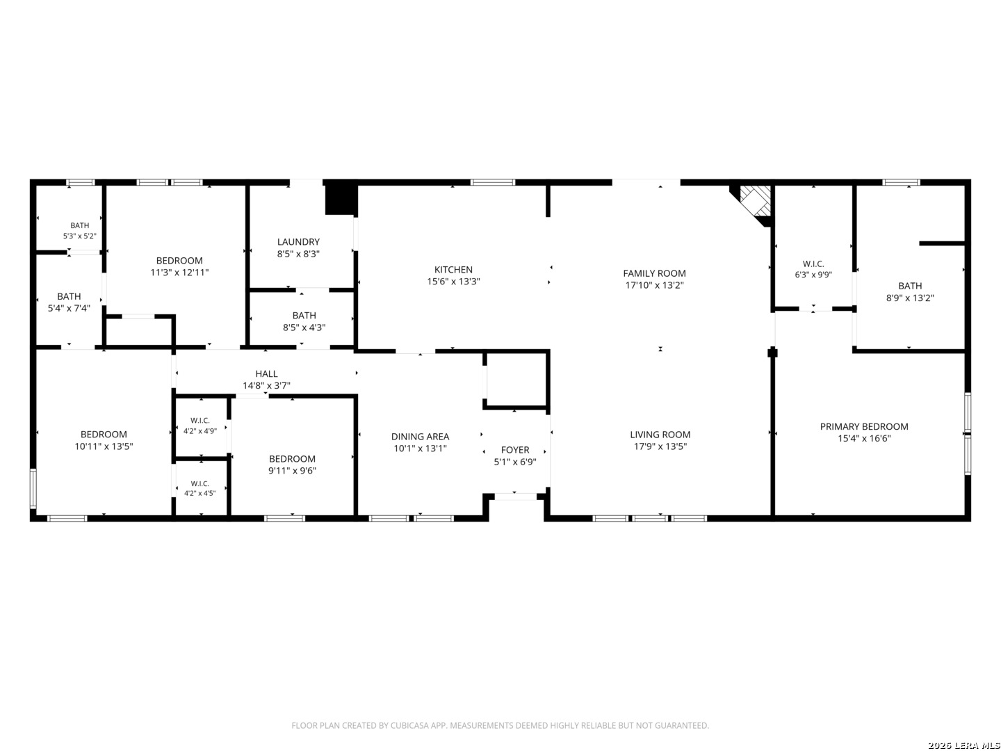 133 Mark Adams Road Del Valle, TX 78617 - Photo 3 of 20 A detailed layout map outlines the spacious rooms and functional flow of this home.