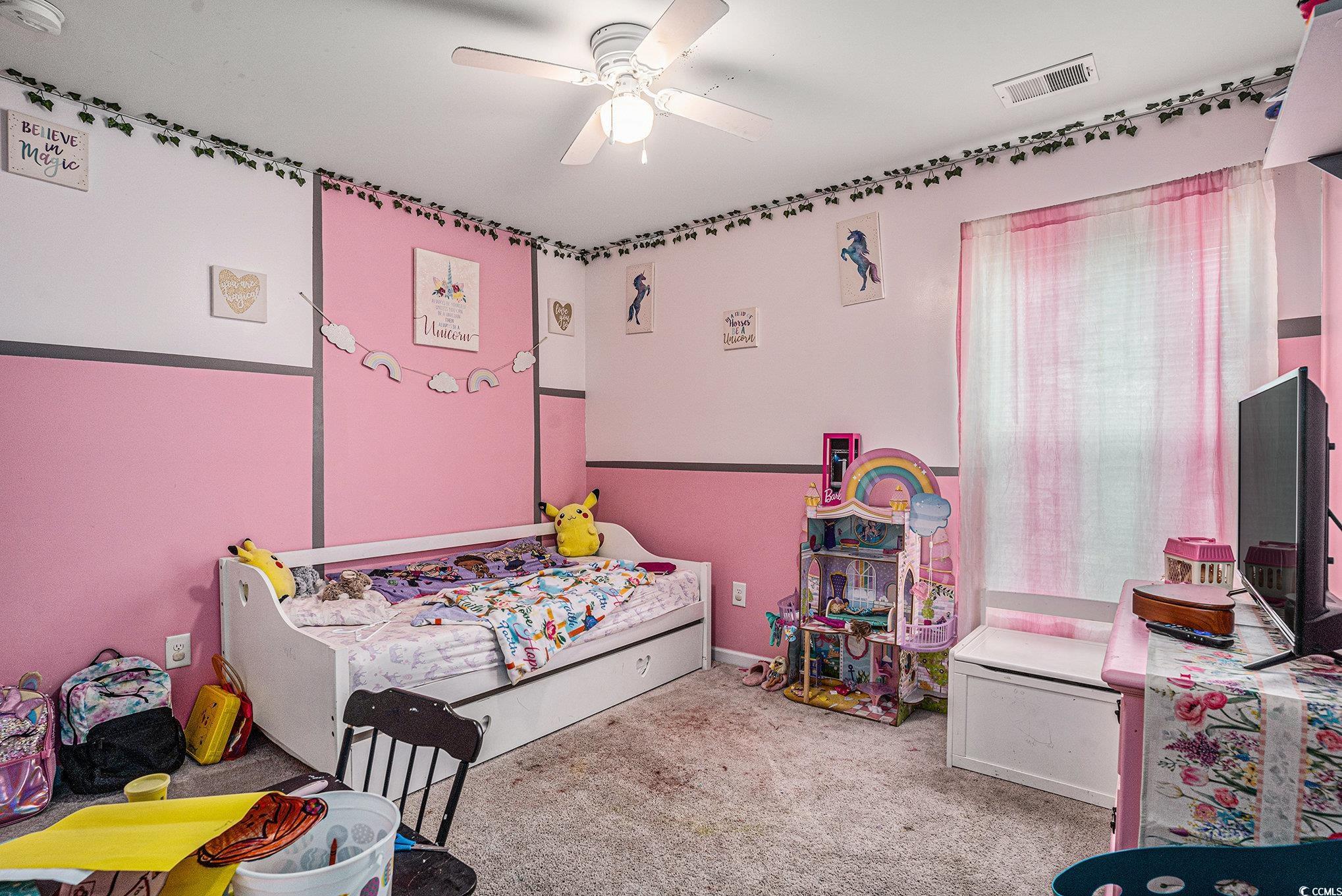 2059 Borgata Loop Longs, SC 29568 - Photo 14 of 34 Bedroom featuring carpet floors and a ceiling fan
