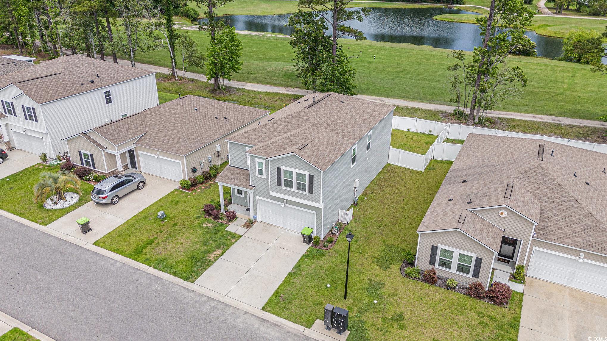 2059 Borgata Loop Longs, SC 29568 - Photo 29 of 34 View from above of property with a nearby body of