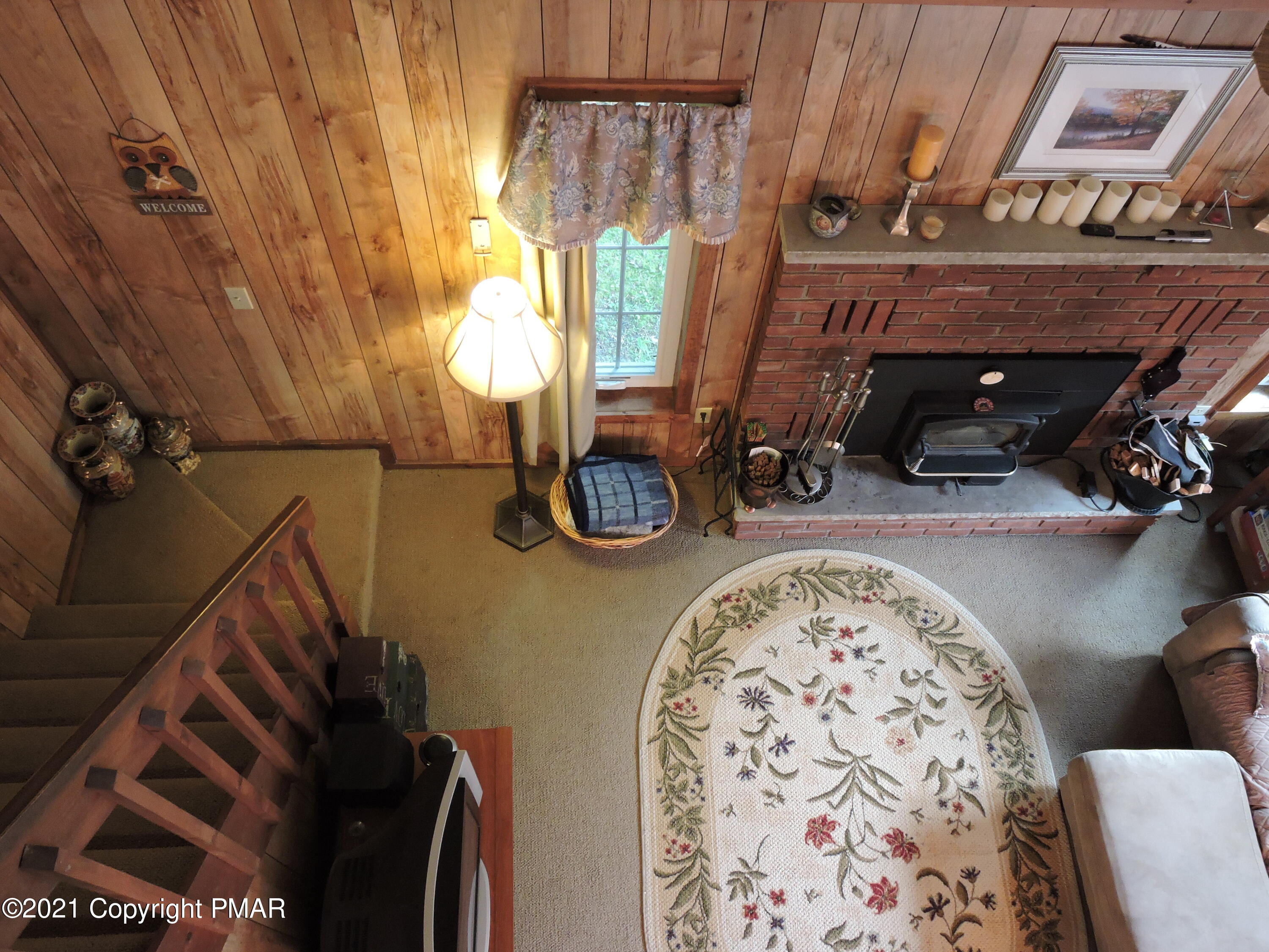 6080 Decker Road Bushkill, PA 18324 - Photo 30 of 48 Loft View To Living Room