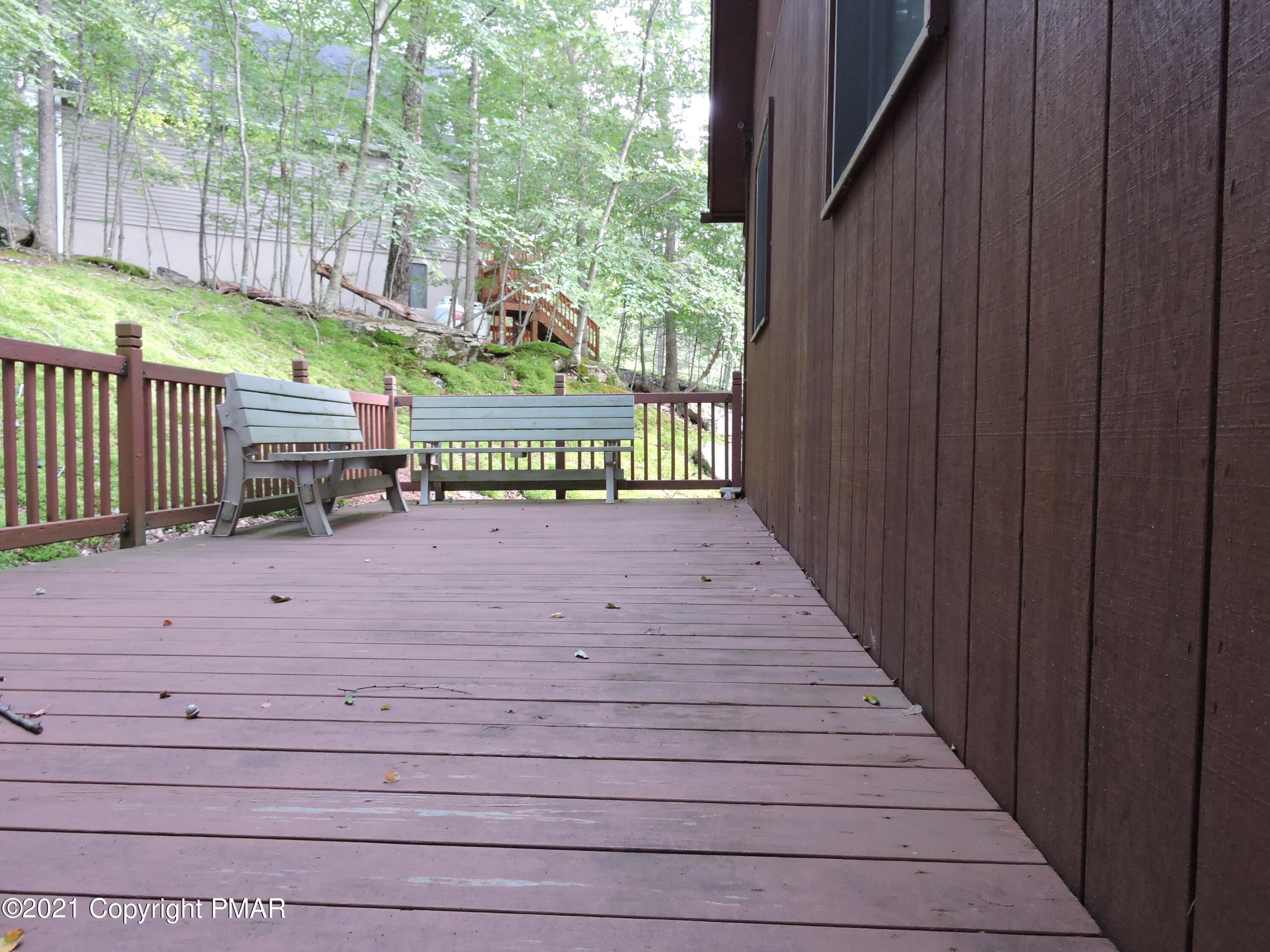 6080 Decker Road Bushkill, PA 18324 - Photo 45 of 48 Rear Deck