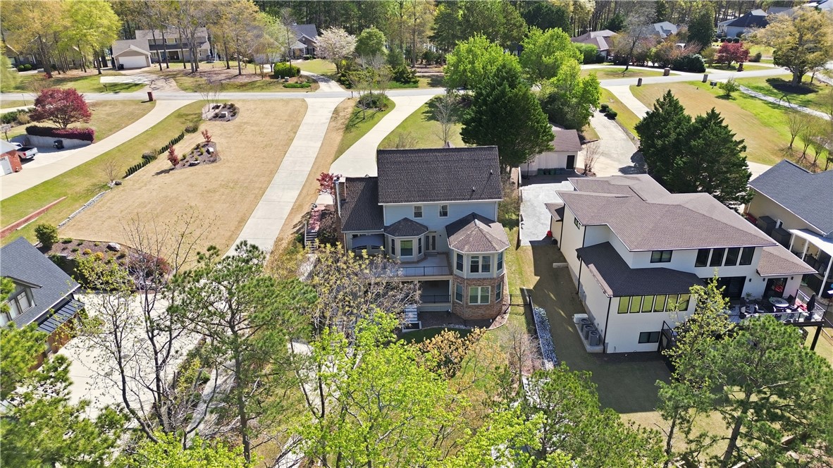 501 Capri Point Lavonia, GA 30553 - Photo 19 of 50 An aerial view showcases a residential property nestled within a vibrant community.
