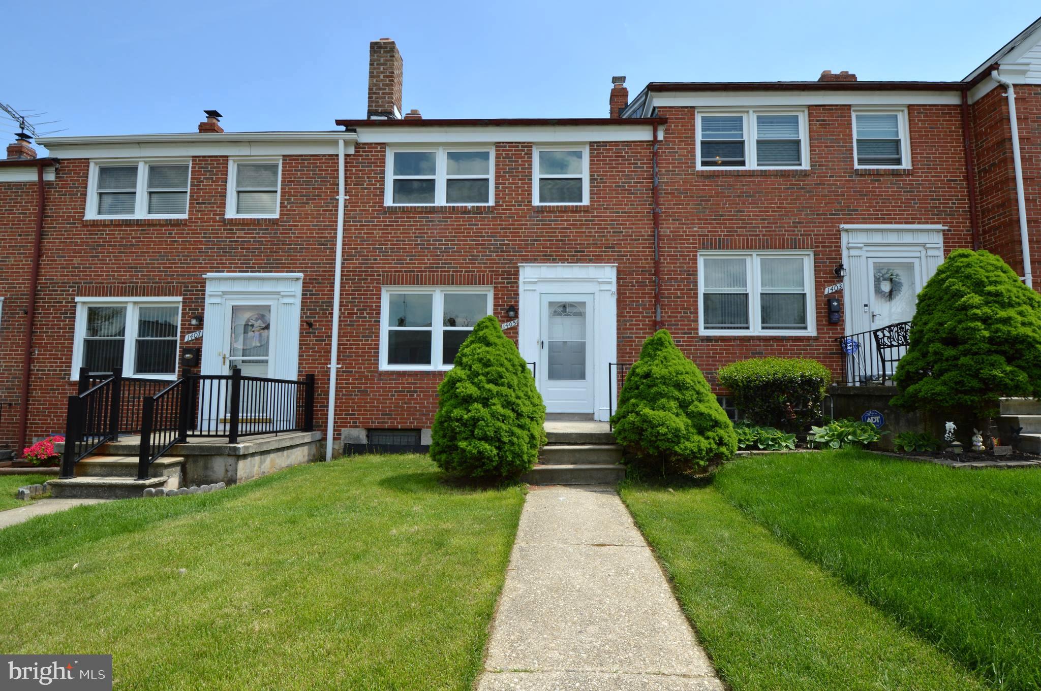 1405 Barrett Road Baltimore, MD 21207 - Photo 1 of 26 Front