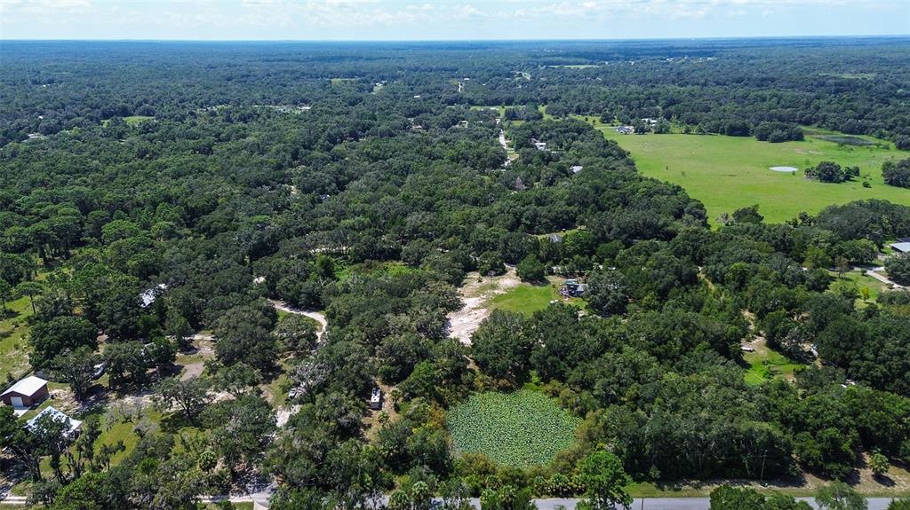 8601 West Bass Lake Road, Unit 12 Crystal River, FL 34428 - Photo 8 of 22 an aerial view of a houses with a yard and lake view