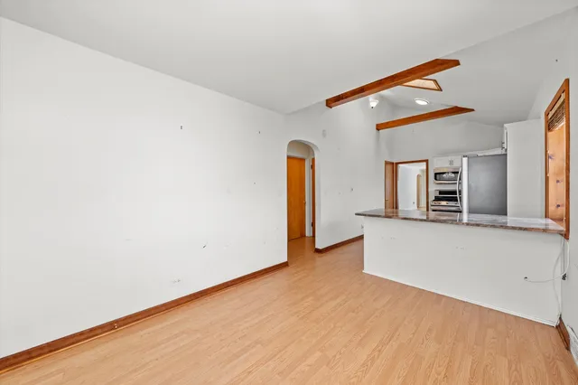 wooden floor in an empty room