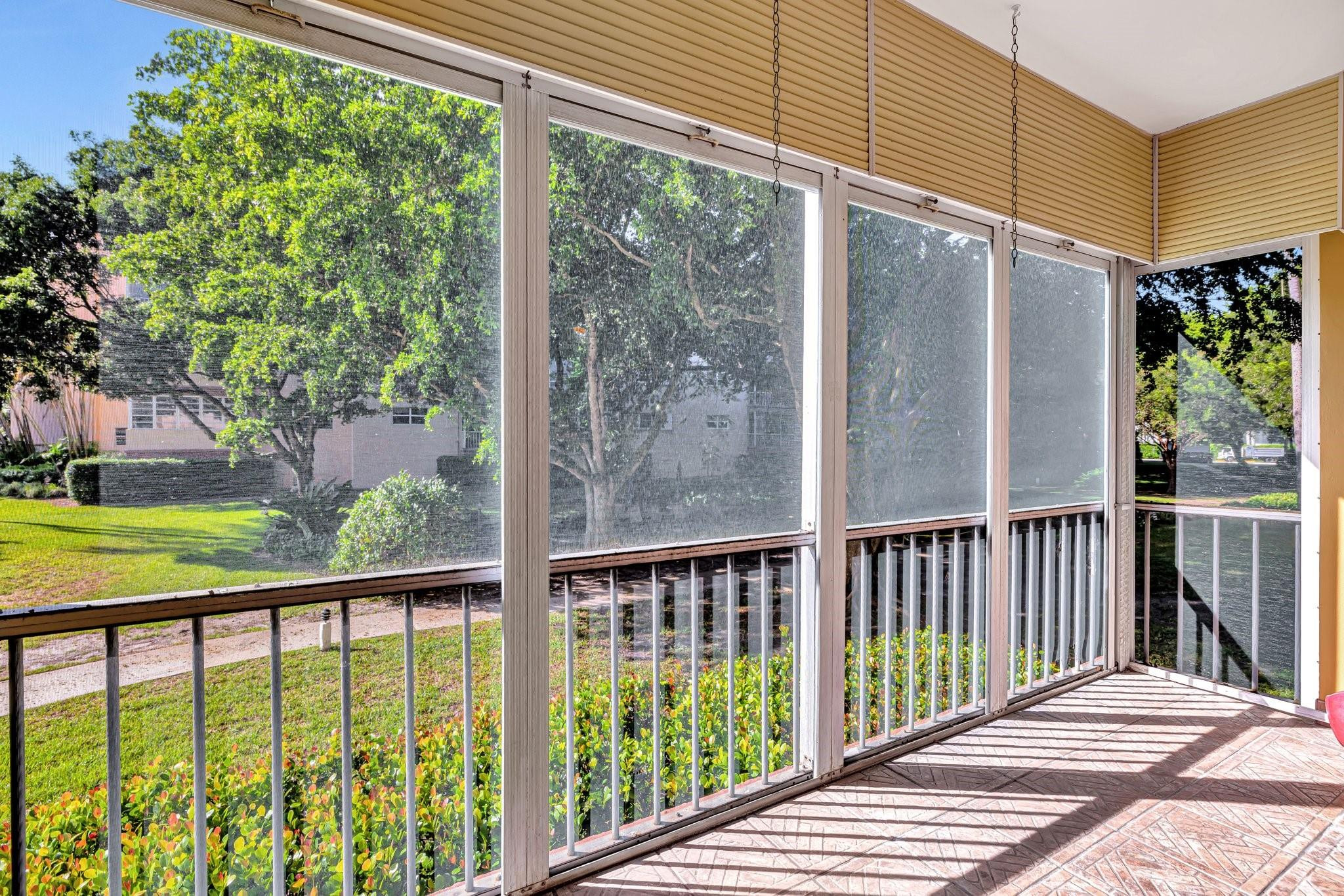 6731 Cypress Road, Unit 111 Plantation, FL 33317 - Photo 17 of 37 Screened In Balcony