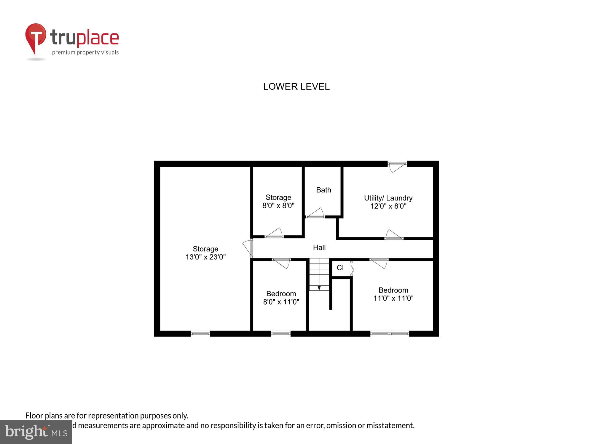 1283 Cape St Claire Road Annapolis, MD 21409 - Photo 62 of 62 Lower level floor plan