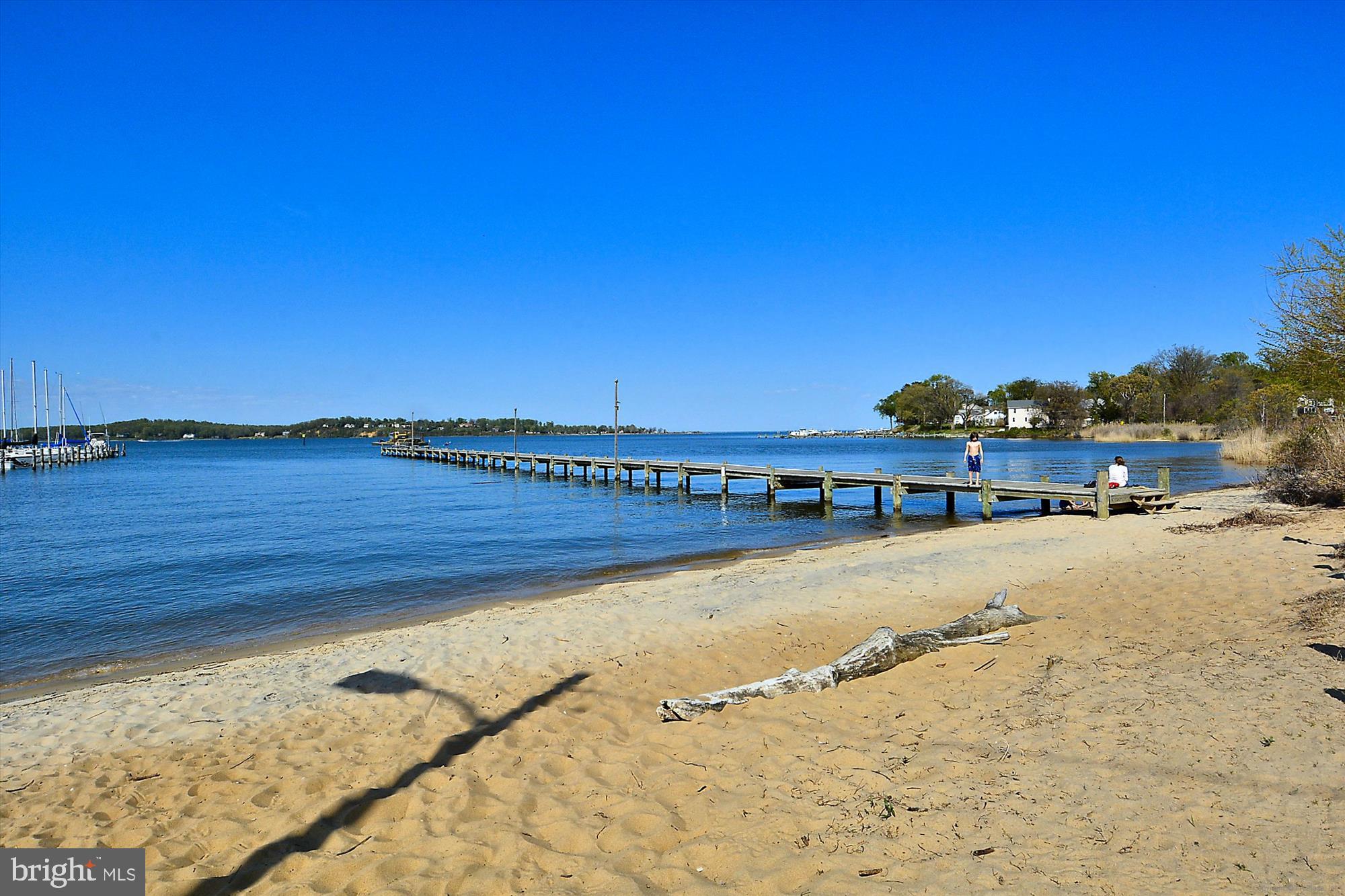 1283 Cape St Claire Road Annapolis, MD 21409 - Photo 53 of 62 Community - Lake Claire beach on the Magothy