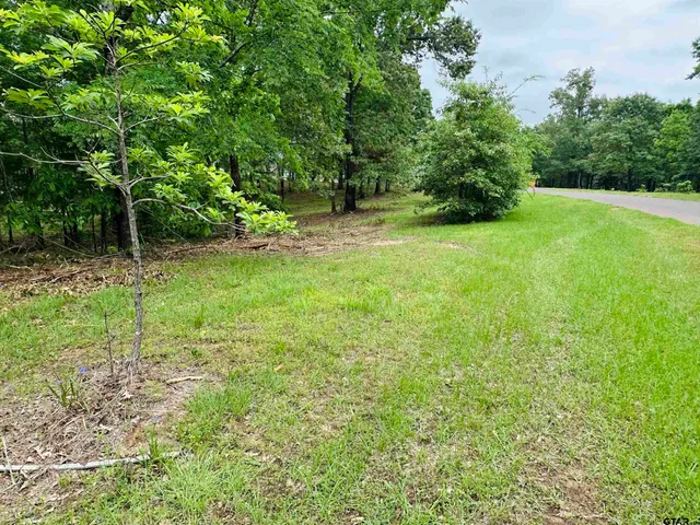 a view of an outdoor space with a lake view
